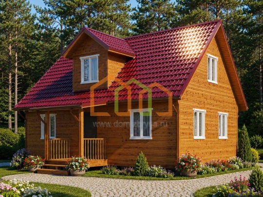 Дом из бруса 6х9